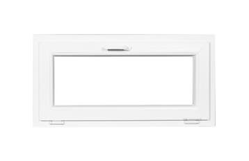 PVC raam kiep b100xh50 cm wit, Ophalen of Verzenden, Gevelraam of Ruit