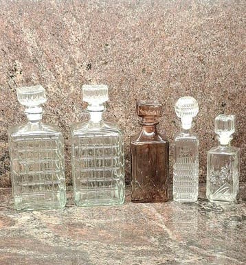 Karaf (5) - Glas - Karaffen