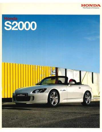 2008 HONDA S2000 BROCHURE NEDERLANDS, Boeken, Auto's | Folders en Tijdschriften, Nieuw