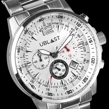 Ublast - Street Race Chronograph - UBSR43SWH - Heren - 2026