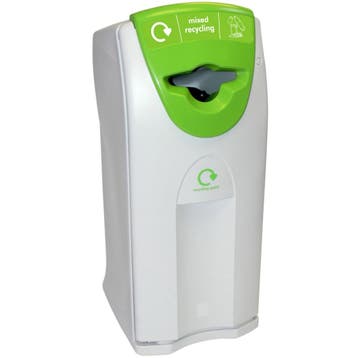 Afvalbak | ENVIROBIN MAXI | Kunststof | Grijs/Groen | 140L, Verzenden