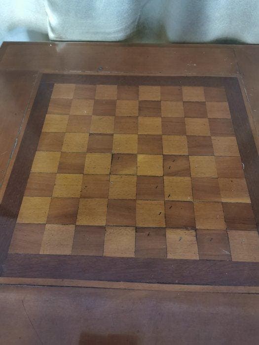 Schaaktafel - Hout, Antiquités & Art, Curiosités & Brocante