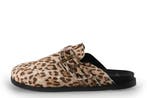 Manfield Slippers in maat 41 Panter, Slippers, Overige kleuren, Verzenden, Zo goed als nieuw