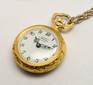 Novus - Antimagnetic - pocket watch with chain - 1970-1979, Nieuw