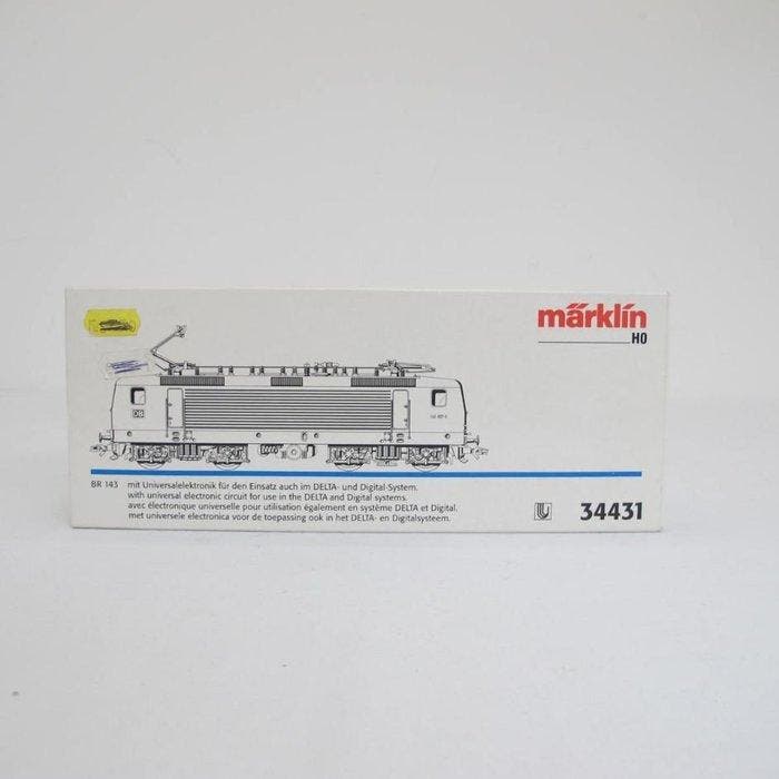 Märklin H0 - 34431 - Elektrische locomotief (1) - BR 143 -, Hobby & Loisirs créatifs, Trains miniatures | HO