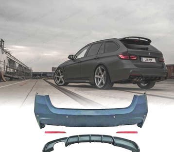 PARE CHOCS ARRIÈRE POUR BMW SÉRIE 3 F31 11-18 LOOK M PERFORM, Verzenden, Nieuw