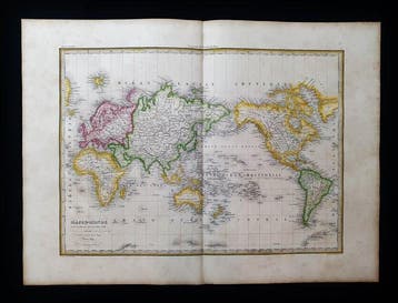 Mappamondo - Wereldkaart / Aardplanisfeer / Wereldbol; M., Livres