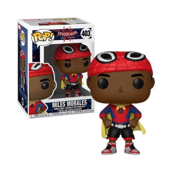Funko Pop  SpiderMan Into the Spiderverse  Miles Morales 403, Collections, Jouets miniatures, Envoi