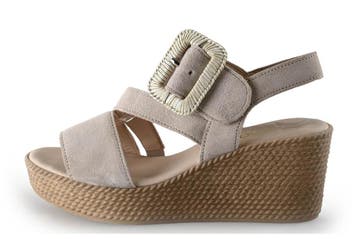 Gabor Sandalen in maat 38 Beige, Verzenden, Beige, Gabor, Sandalen of Muiltjes