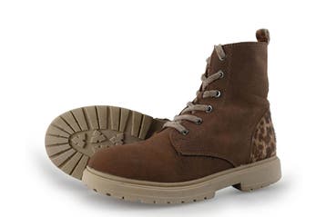 Milo & Mila Boots Meisjes in maat 35 Cognac, Verzenden, Schoenen
