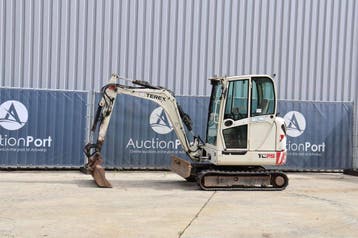Veiling: Rupsgraafmachine Terex TC25 Diesel 17.4kW 2008, Ophalen