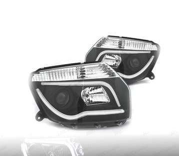 PHARES DACIA DUSTER 10-13 TUBE LIGHT FOND NOIR, Autos : Pièces & Accessoires, Éclairage, Verzenden
