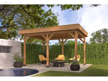 Overkapping Oslo L Type 1 478x380x272cm Tuindeco