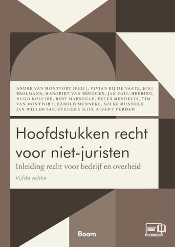 Hoofdstukken recht voor niet-juristen / Boom Juridische, Boeken, Verzenden, Zo goed als nieuw