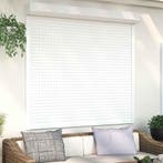 vidaXL Rolluik Wit 160 x 150 cm Aluminium en polyurethaan, Verzenden