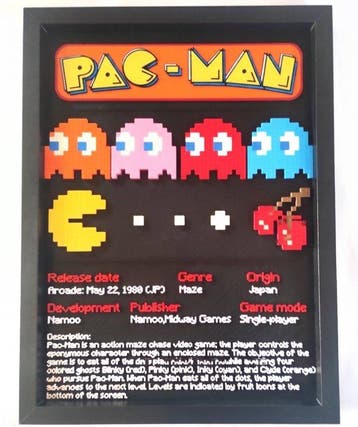 Namco - Arcade - PAC-MAN Wall Art - Gaming merchandise, Nieuw
