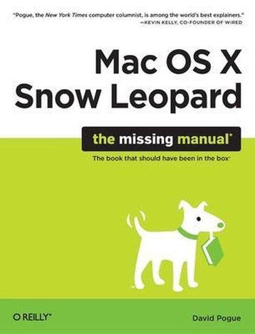 Mac OS X Snow Leopard Missing Manual - Pogue, Verzenden, Nieuw