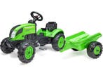 Falk Country Farmer - Traptractor met aanhanger - Ontwikkelt, Verzenden, Zo goed als nieuw