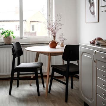 Naturel houten eettafel | Ronde eetkamertafel | ø115 cm, Verzenden, Rond, Nieuw, Scandinavisch