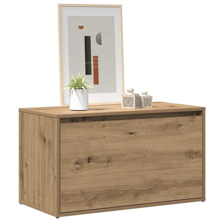 vidaXL Halbankje 80x40x45 cm bewerkt hout artisanaal, Huis en Inrichting, Overige Huis en Inrichting, Nieuw, Verzenden