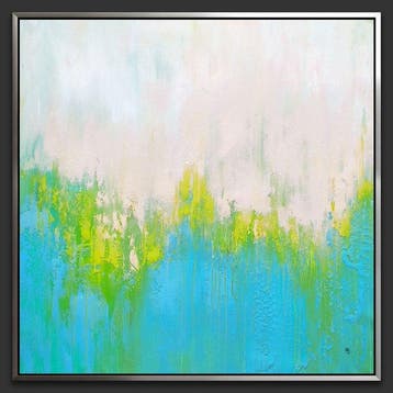 Noelia Correa Art - LIRALI. Jardín de Agua XXL., Antiek en Kunst, Kunst | Schilderijen | Modern