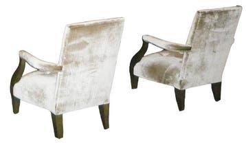 Donghia - Fauteuil à la reine (2) - Grand Eaton fauteuil -, Huis en Inrichting, Nieuw