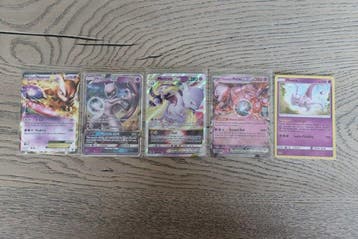 Pokémon - 5 Card - Mewtwo 5x Mewtwo various cards - Various, Nieuw