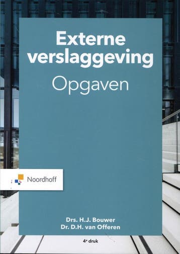 Externe verslaggeving 9789001301811 Jeffrey Bouwer, Boeken, Verzenden, Zo goed als nieuw, Jeffrey Bouwer