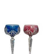 Val Saint Lambert - Verre à vin (2) - Cristal - Kristal