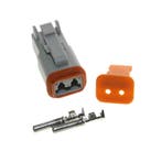 Deutsch-DT Connector Set 2-Polig, Losse 2-pins female, Ophalen of Verzenden, Nieuw