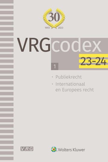 VRG-codex 2023-2024 9789403029245, Verzenden