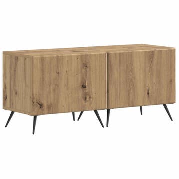 vidaXL Tv-meubel Artisanaal eiken Bewerkt hout, Verzenden, Nieuw