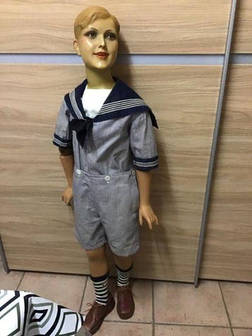 P.Imans Paris - Mannequin - Was , hout , gips stof, Antiek en Kunst