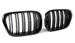 BMW E39 dubbelspijl grillen glanzend zwart – links + rechts, Nieuw, Voor, BMW