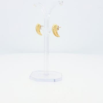 Oorbellen - 18 karaat Geel goud, Handtassen en Accessoires, Oorbellen, Nieuw