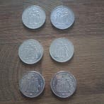 France. Ve République. 50 Francs 1974/1978 (6 monnaies)