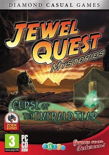 Jewel Quest Curse of the Emerald Tear (PC game nieuw), Ophalen of Verzenden
