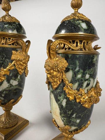 Cassolette (2) - Brons - cassoletten