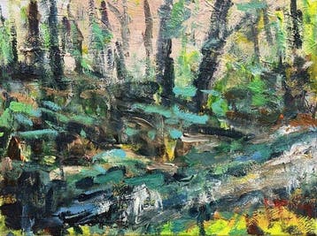 Jerzy Kulka (XXI) - Verdant Recollection, Antiquités & Art, Art | Peinture | Classique