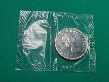 Canada. Elizabeth II. 1 Dollar 1964 (Zonder minimumprijs)