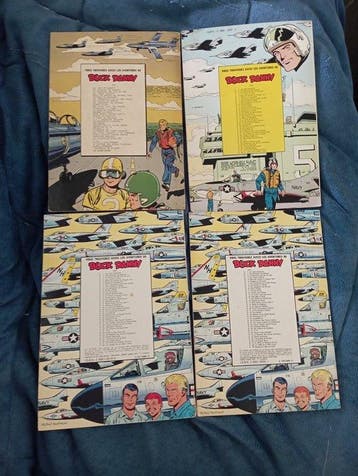 Buck Danny T37 à T40 - 4x B - 4 Album - Eerste druk -, Nieuw