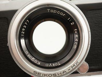Topcon Tokyo Kogaku 35-S with Topcor 2/44mm, Sekonic Meter +, Nieuw