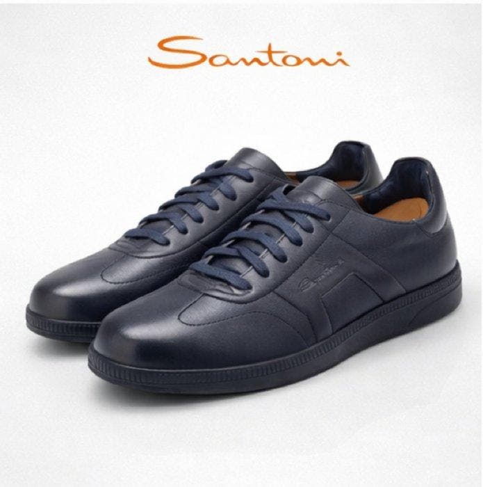 Santoni - Sneakers - Maat: EU 42 - Nieuw met tags, Kleding | Heren, Schoenen