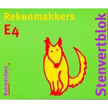 Stenvert Rekenmakkers E4 (per stuk), Boeken, Verzenden, Nieuw