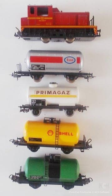 Lima H0 - Train miniature (10) - images, marques et numéros, Hobby & Loisirs créatifs