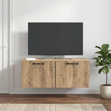 vidaXL Wandmontage TV-kast 78,5 x 41 x 30 cm Artisanaal, Verzenden