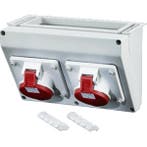 Hensel CEE stroomverdeler aansluitdoos 400V 270mm breed - FP, Verzenden