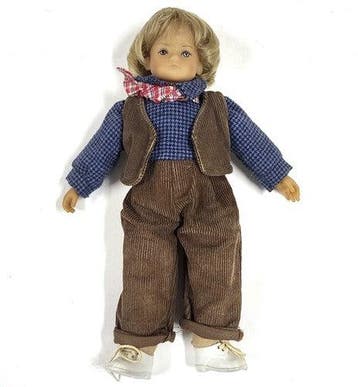 Vintage Bella pop met slaapogen, ca. 36 cm, Verzenden, Nieuw