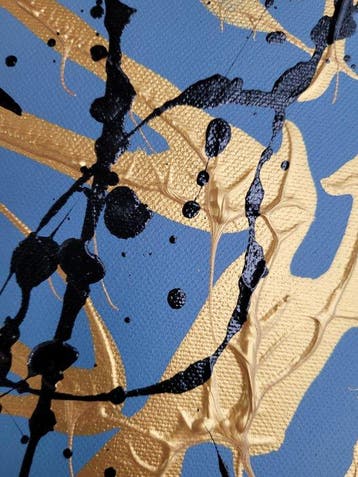 Lyora Art - NEXUS (XL) Acrylic painting - Hand signed - 2026