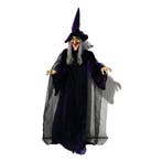 Halloween-figuur Heks, Met Licht Geluid En Beweging 175cm, Nieuw
